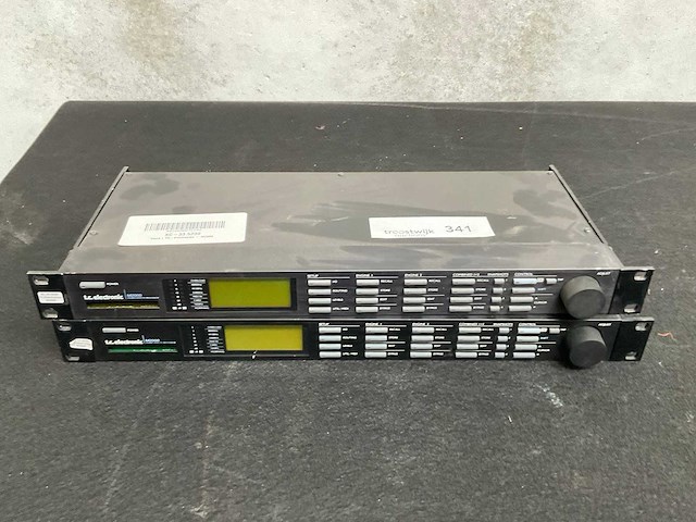 T.c. electronic m2000 studio processor (2x) - afbeelding 2 van  4