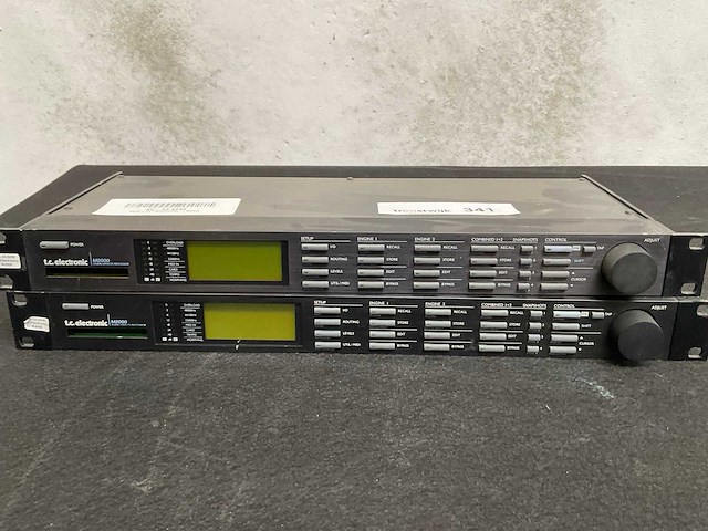 T.c. electronic m2000 studio processor (2x) - afbeelding 3 van  4