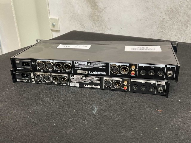 T.c. electronic m2000 studio processor (2x) - afbeelding 4 van  4