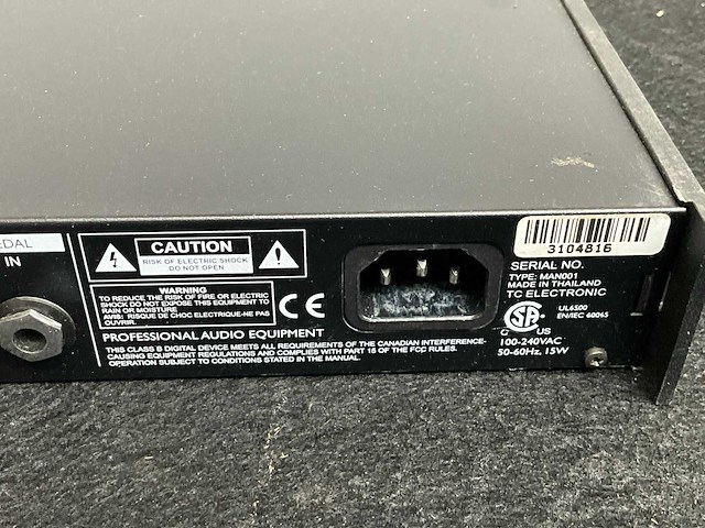 T.c. electronics d-two multitap rhythm delay - afbeelding 4 van  4