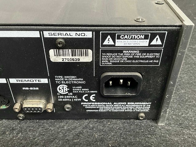T.c. electronics eq 64-kanaals station - afbeelding 1 van  1