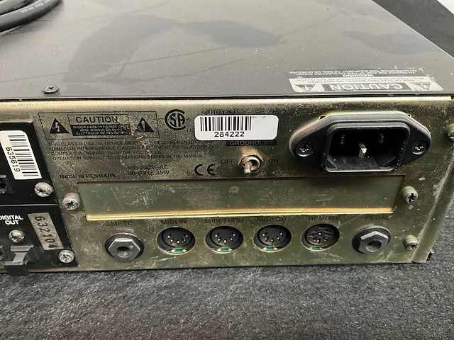 T.c. electronics m5000 digital audio mainframe - afbeelding 4 van  4
