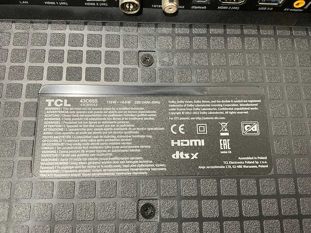 Tcl - 43c655 - televisie - afbeelding 5 van  5