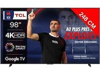 Tcl 4k led 98p743 televisie - afbeelding 1 van  6