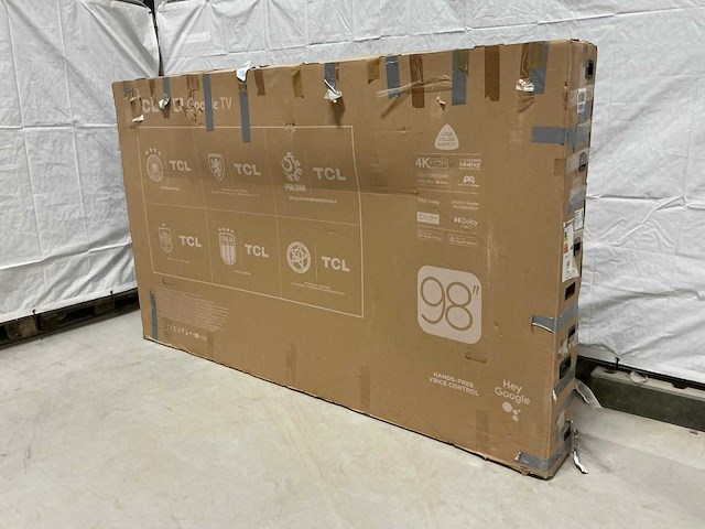 Tcl 4k led 98p743 televisie - afbeelding 2 van  6