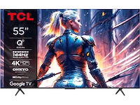 Tcl 4k qled 55t8b televisie - afbeelding 1 van  10