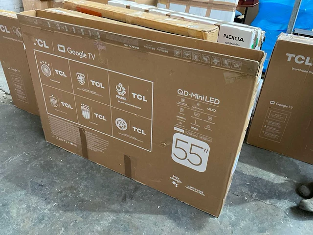 Tcl 55 inch 55q6c televisie - afbeelding 9 van  10