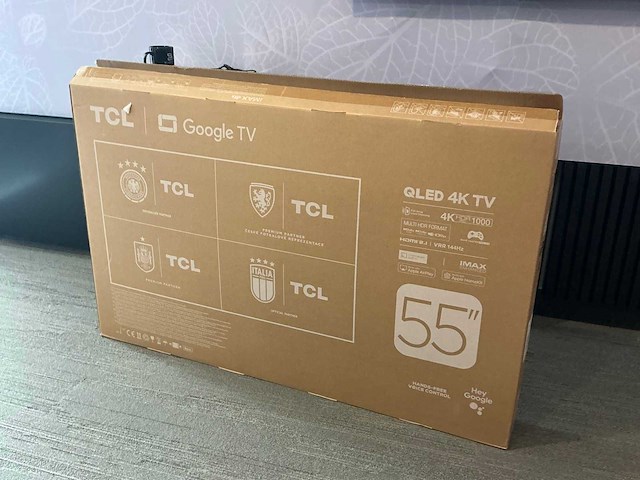 Tcl 55c749 55” qled televisie - afbeelding 1 van  2