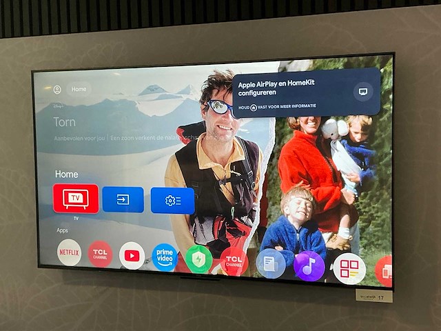 Tcl 55c749 55” qled televisie - afbeelding 1 van  7