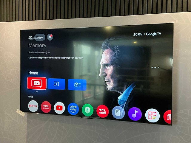 Tcl 65c749 65” qled televisie - afbeelding 1 van  8