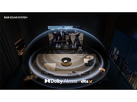 Tcl q75h 5.1.2 dolby atmos/dts:x soundbar met draadloze subwoofer - afbeelding 4 van  5