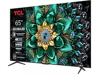 Tcl qd-miniled 65q6c televisie - afbeelding 1 van  8