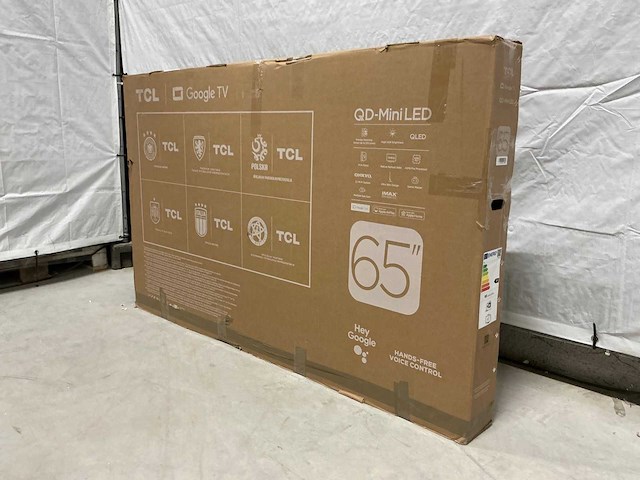 Tcl qd-miniled 65q6c televisie - afbeelding 2 van  8