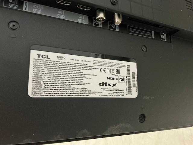 Tcl qd-miniled 65q6c televisie - afbeelding 7 van  8