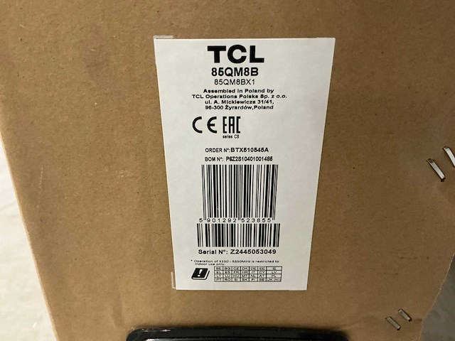 Tcl qled mini-led qm8b televisie - afbeelding 4 van  7
