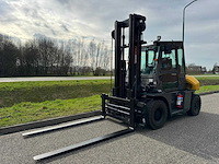 Tcm - fd-70-2 - 4m duplex, free-lift, side-shift, vorkversteller - vorkheftruck - afbeelding 1 van  15