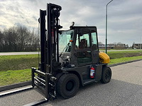 Tcm - fd-70-2 - 4m duplex, free-lift, side-shift, vorkversteller - vorkheftruck - afbeelding 8 van  15