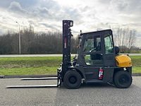 Tcm - fd-70-2 - 4m duplex, free-lift, side-shift, vorkversteller - vorkheftruck - afbeelding 9 van  15