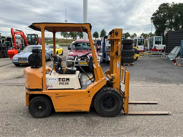 Tcm fg25 lpg vorkheftruck - afbeelding 22 van  23