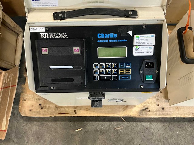 Tcr tecora charlie hv flow rate sampler (4x) - afbeelding 3 van  6