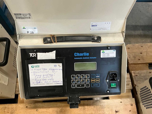 Tcr tecora charlie hv flow rate sampler (4x) - afbeelding 5 van  6