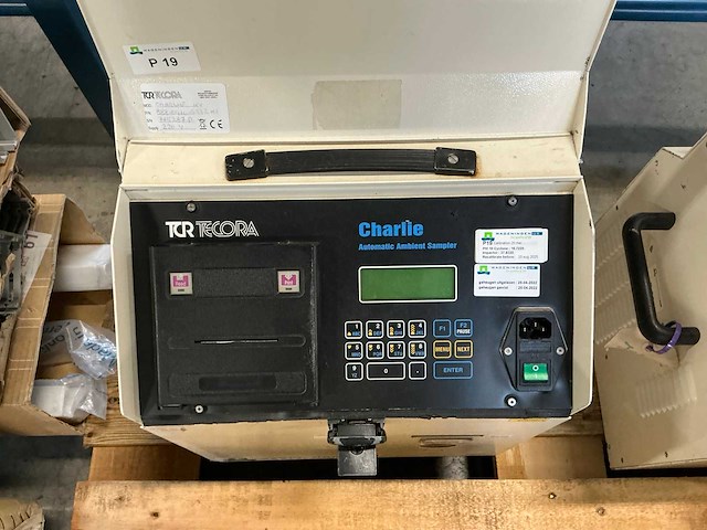 Tcr tecora charlie hv flow rate sampler (4x) - afbeelding 6 van  6
