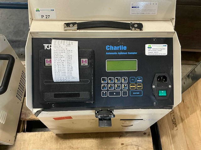Tcr tecora flow rate sampler (5x) - afbeelding 3 van  8