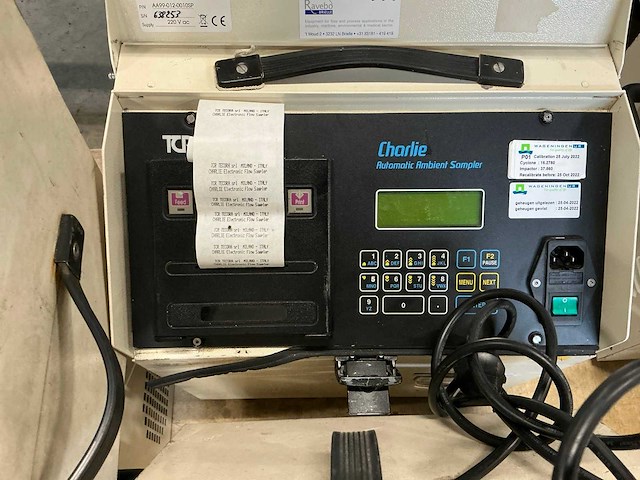 Tcr tecora flow rate sampler (5x) - afbeelding 4 van  8