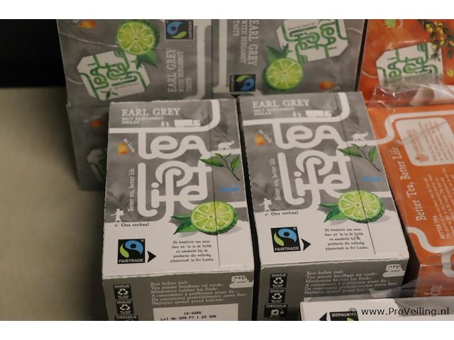 Tea of life thee, diverse smaken o.a. green tea, forest fruit & earl grey - afbeelding 2 van  5