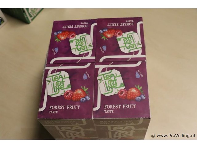 Tea of life thee, diverse smaken o.a. green tea, forest fruit & earl grey - afbeelding 3 van  5