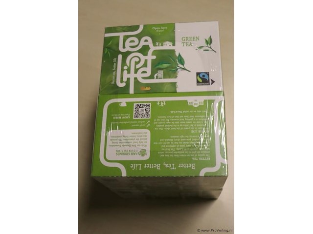 Tea of life thee, diverse smaken o.a. green tea, forest fruit & earl grey - afbeelding 4 van  5
