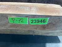 Teak balk 203x8-15 cm (12x) - afbeelding 1 van  3