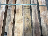 Teak balk 203x8-15 cm (12x) - afbeelding 4 van  8