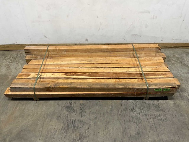 Teak balk 230x10-15 cm (11x) - afbeelding 2 van  7