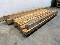 Teak balk 230x10-15 cm (11x) - afbeelding 5 van  7