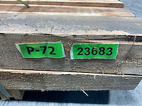 Teak balk 230x10-15 cm (11x) - afbeelding 7 van  7