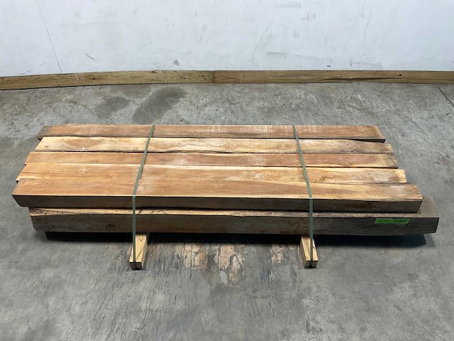 Teak balk 230x10-17 cm (11x) - afbeelding 2 van  7