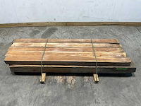 Teak balk 230x10-17 cm (11x) - afbeelding 2 van  7