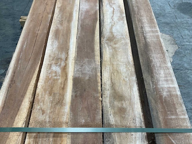 Teak balk 230x10-17 cm (11x) - afbeelding 4 van  7