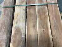 Teak balk 230x10-17 cm (11x) - afbeelding 5 van  7