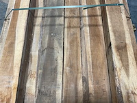 Teak balk 230x10-17,5 cm (9x) - afbeelding 4 van  8
