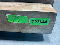 Teak balk 230x10-17,5 cm (9x) - afbeelding 8 van  8