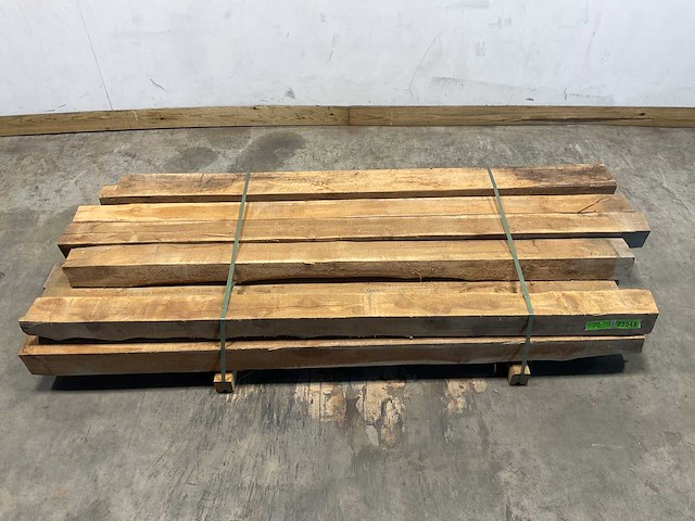 Teak balk 230x10-18 cm (11x) - afbeelding 2 van  8