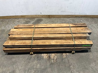 Teak balk 230x10-18 cm (11x) - afbeelding 2 van  8