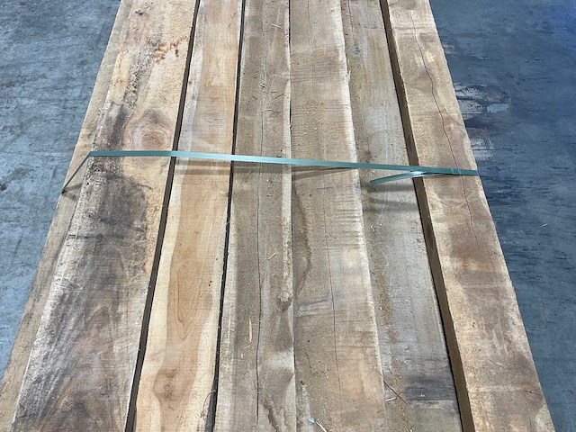 Teak balk 230x10-18 cm (11x) - afbeelding 4 van  8