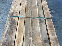 Teak balk 230x10-18 cm (11x) - afbeelding 4 van  8