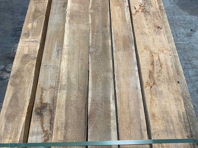 Teak balk 230x10-18 cm (11x) - afbeelding 6 van  8