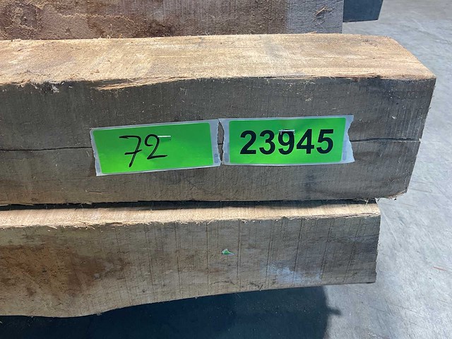 Teak balk 230x10-18 cm (11x) - afbeelding 8 van  8