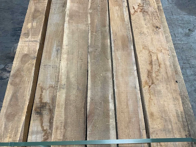 Teak balk 230x10-18 cm (11x) - afbeelding 6 van  8