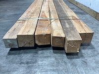 Teak balk 230x12-15 cm (6x) - afbeelding 9 van  9